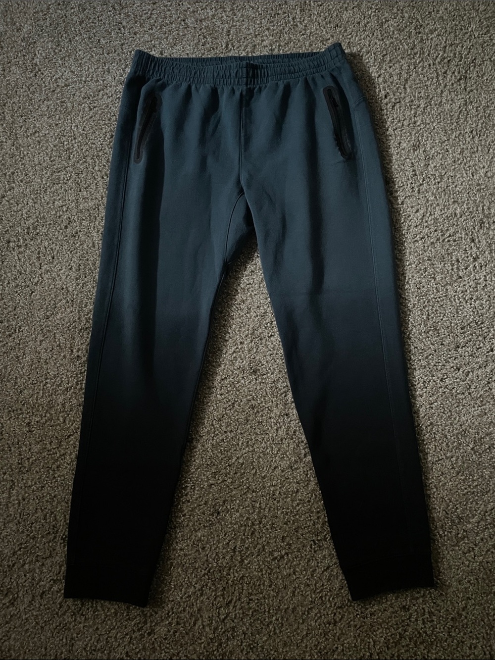 Old Navy Black Men's Jogger Sweatpants with Zipper Pockets